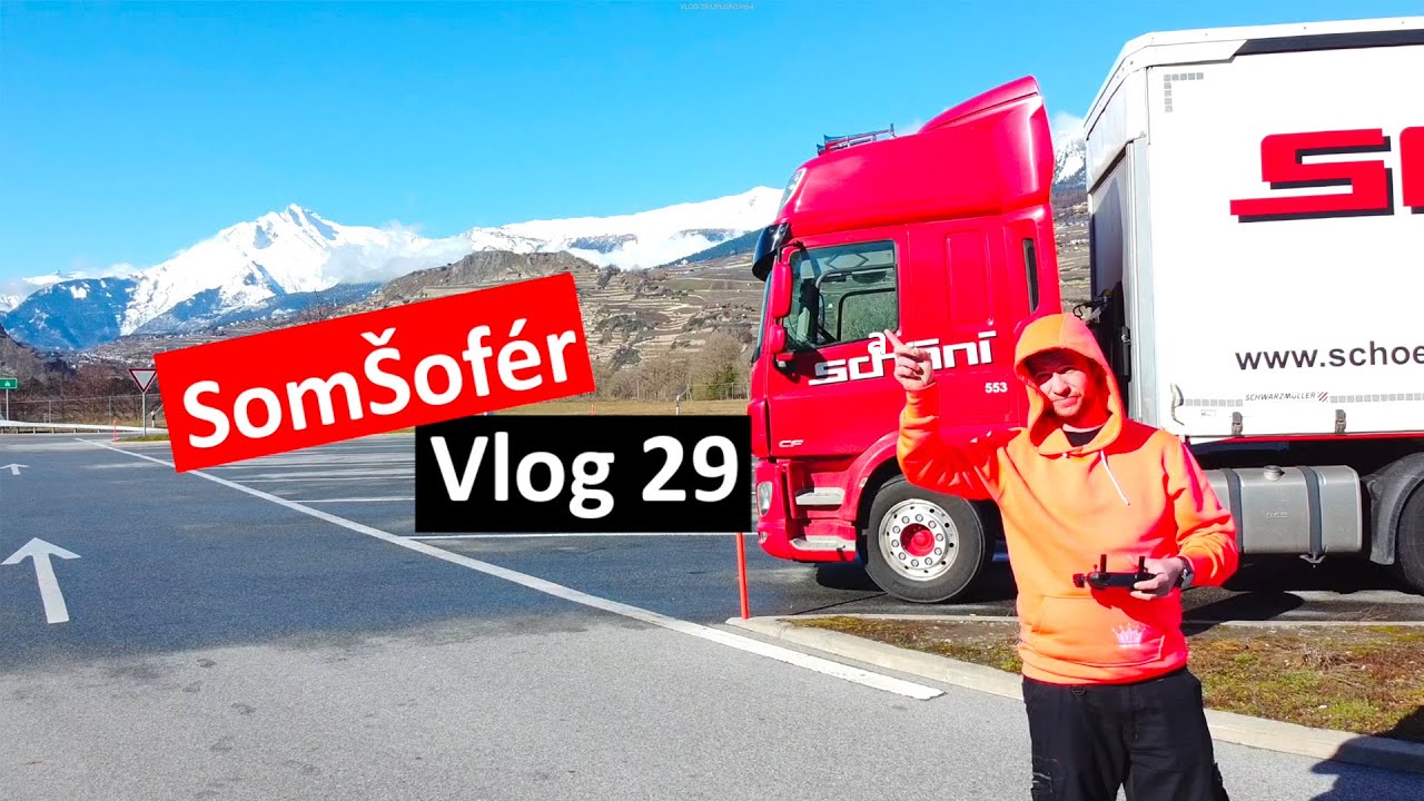 Som&Scaron;of&eacute;r: ŤAH&Aacute;M CHLADNIČKU  //SK TRUCK VLOG 29