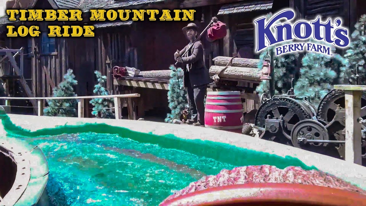 2019 Timber Mountain Log Ride On Ride HD POV Knott's Berry Farm Sit Down the Ride