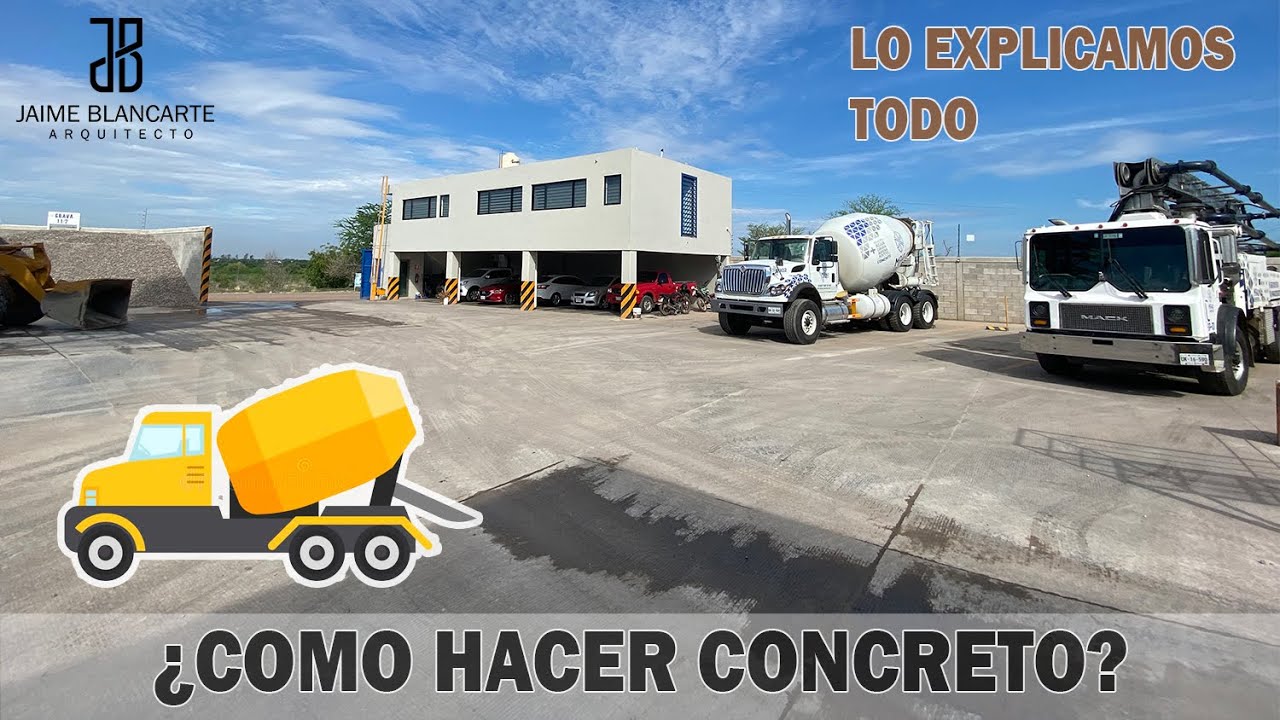 COMO HACER CONCRETO PREMEZCLADO  | CONCRETOS MR40  | PARTE 02