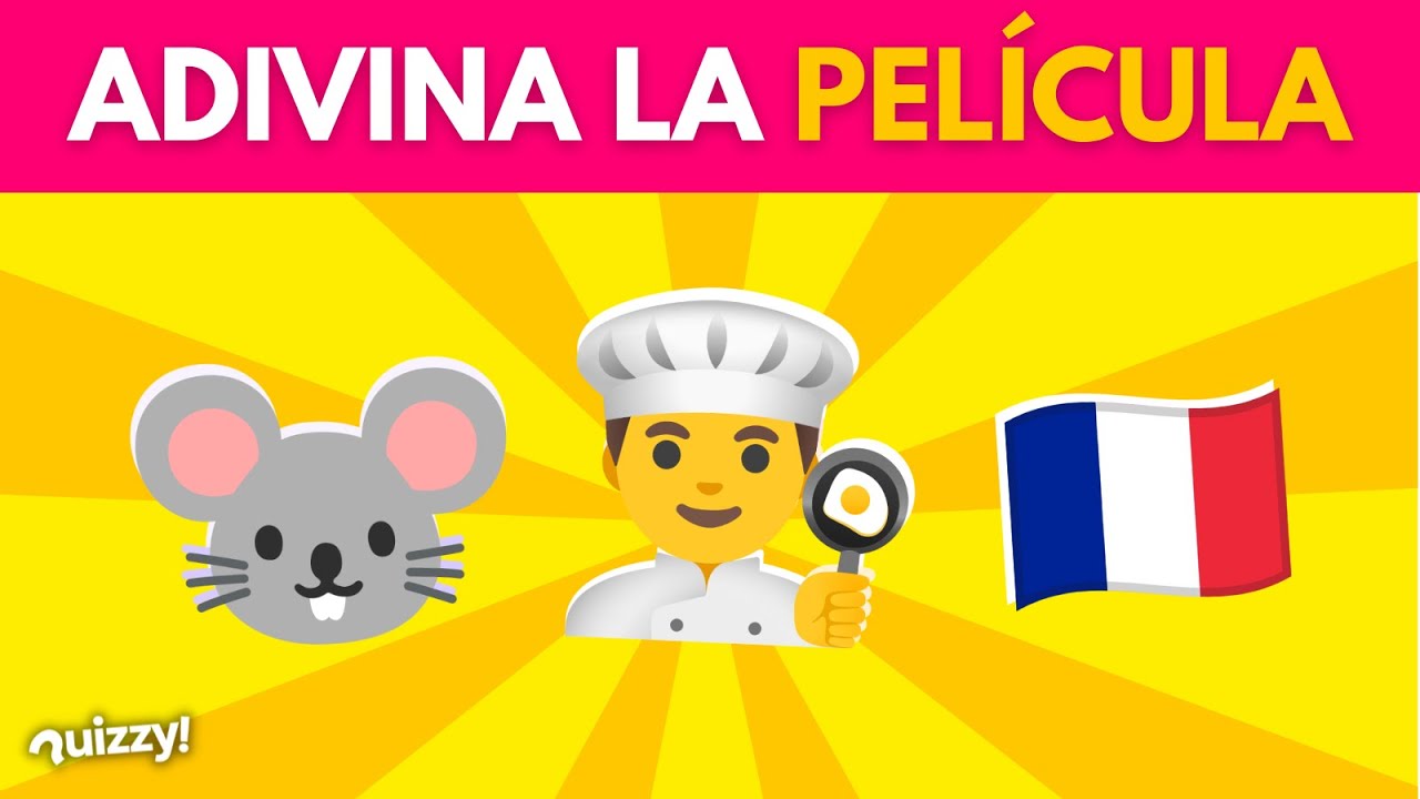 ADIVINA 50 PEL&Iacute;CULAS por los EMOJIS 🎬 | QUIZZY!