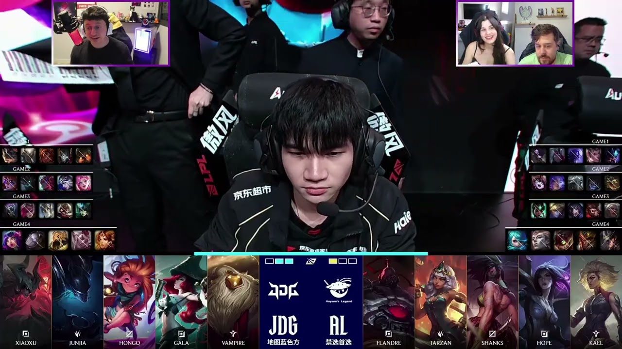 AL x JDG | Jogo 4 - MD5 | Playoffs | LPL Split 1 - 2026 | Ilha das Lendas