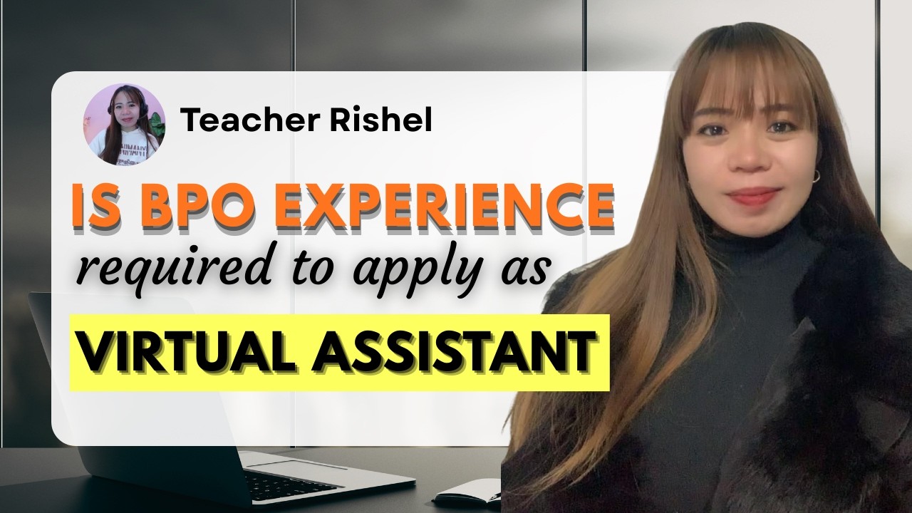 𝗗𝗼 𝘄𝗲 𝗻𝗲𝗲𝗱 𝗮 𝗕𝗣𝗢 𝗲𝘅𝗽𝗲𝗿𝗶𝗲𝗻𝗰𝗲 𝘁𝗼 𝗮𝗽𝗽𝗹𝘆 𝗮𝘀 𝗮 𝗩𝗶𝗿𝘁𝘂𝗮𝗹 𝗔𝘀𝘀𝗶𝘀𝘁𝗮𝗻𝘁/𝗩𝗔