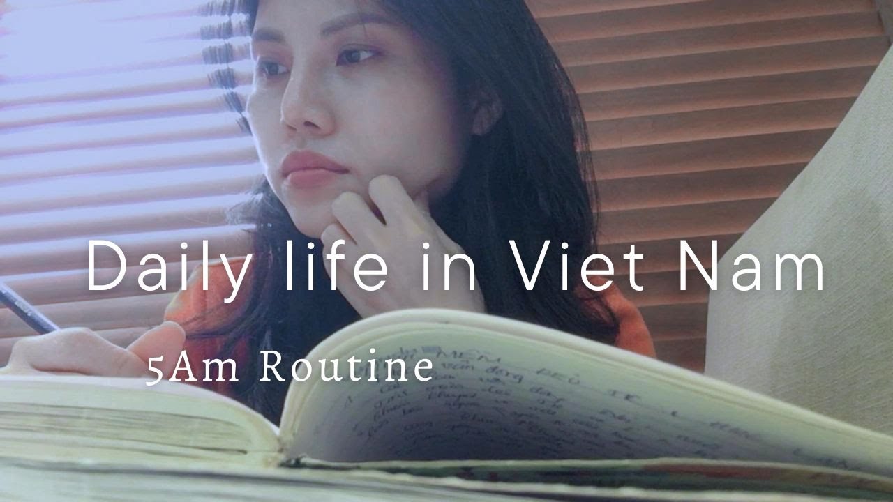 [5AM] A typical day of a 33-year-old medical student | the cozy day in Viet Nam