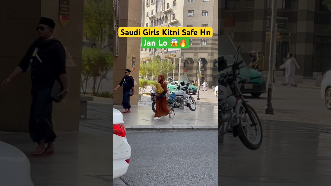 How Safe Are Saudi Arabia Girls 🔥😱 #minivlog #vlog