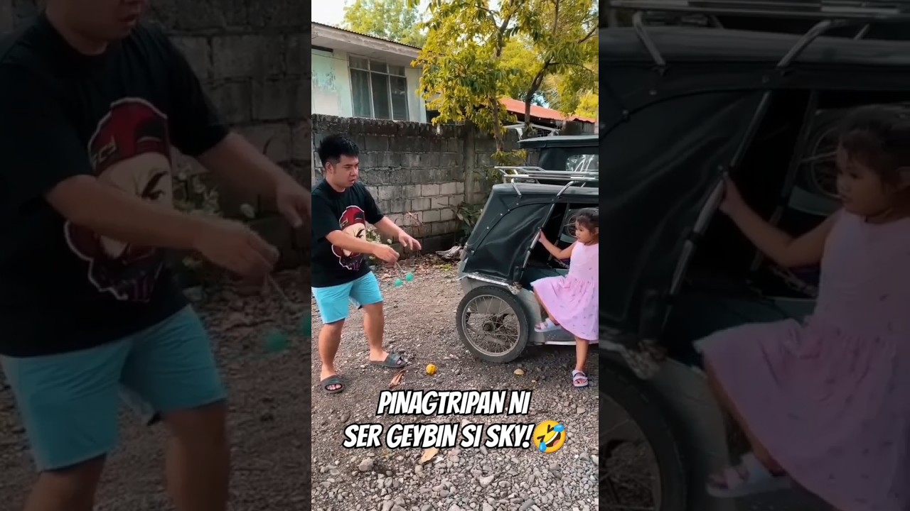 GRABE SER GEYBIN PINAGTRIPAN SI SKY!🤣 #shorts #trending #sergeybin #viral