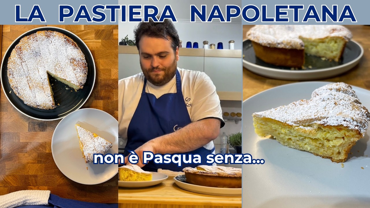 La mia Pastiera Napoletana , pastiera napoletana Fatta in Casa | Ricetta immancabile a Pasqua