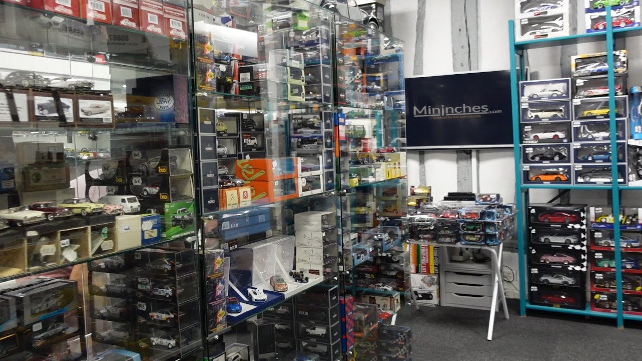 Des milliers de voitures miniatures de la cave au grenier ! Visite d'une boutique extraordinaire !!!