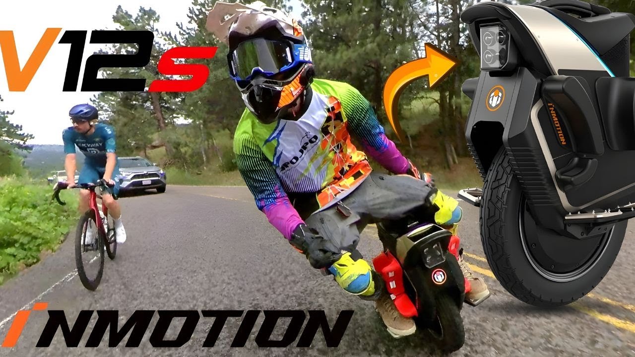 Вам ОБЯЗАТЕЛЬНО стоит это попробовать! НОВЫЕ iNMOTION V12 — просто бомба! ⚡ Футуристический EUC: ...
