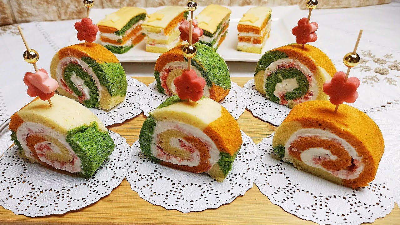 😋 biscuit roulé salé🥮