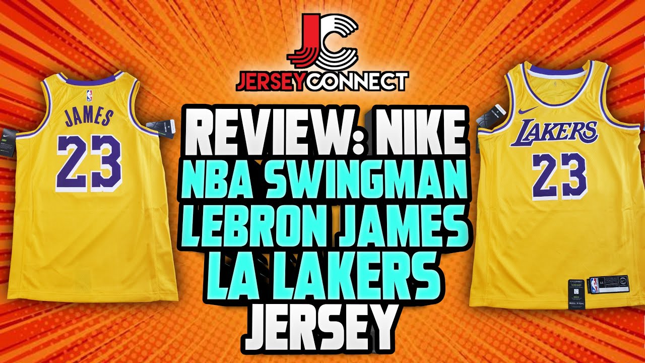 ОБЗОР: Баскетбольная джерси Nike LeBron James Los Angeles Lakers Swingman NBA