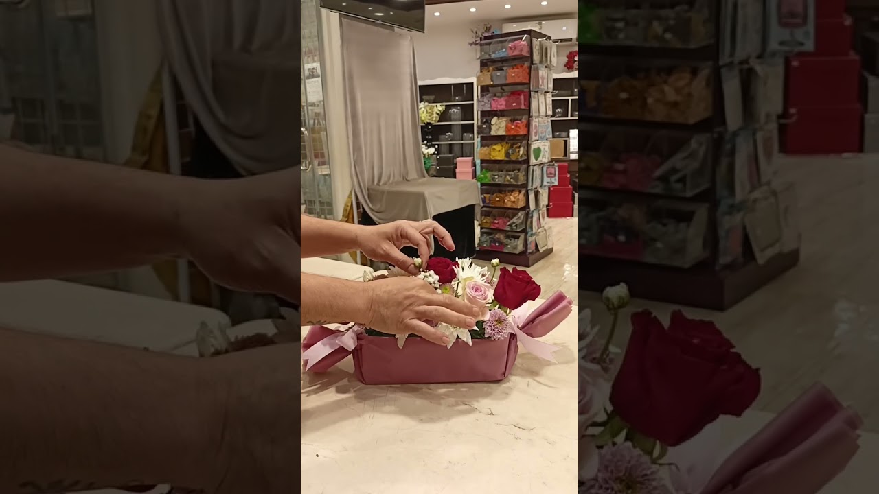 Candy flower design/how to make candy style bouquet 