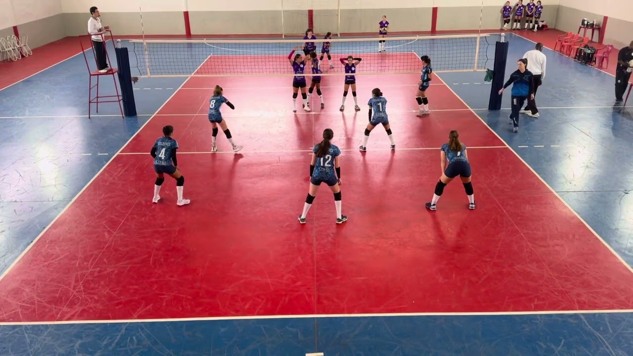 Primeiro Set Jogo de Vôlei Bonfim X Country Club Valinhos Sub-13 (Liga Regional de Vôlei)