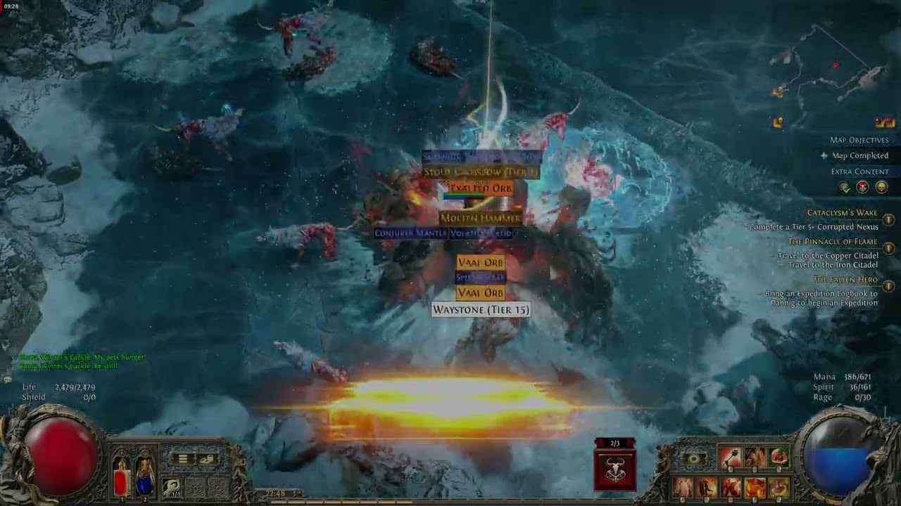 Ethical Warbringer rares only - Tier 15 full clear (lvl80 map)