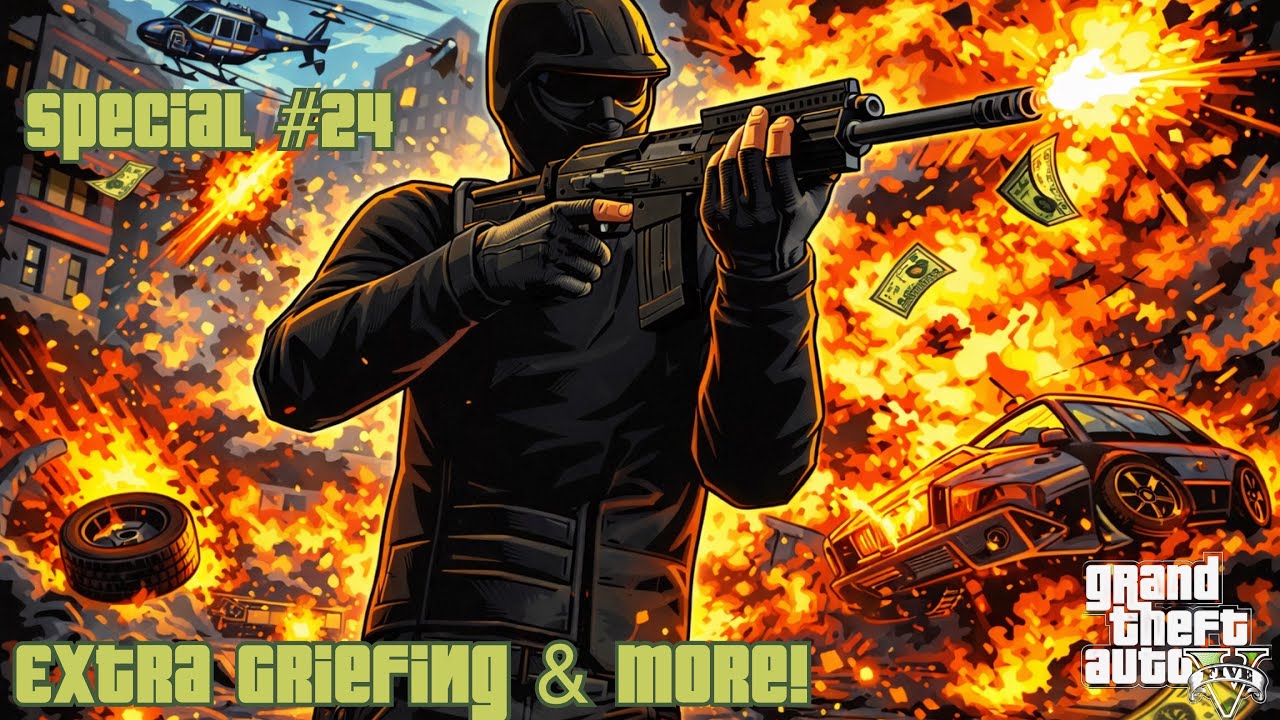 GTA 5 Online - Special #24 Extra Griefing & More! 