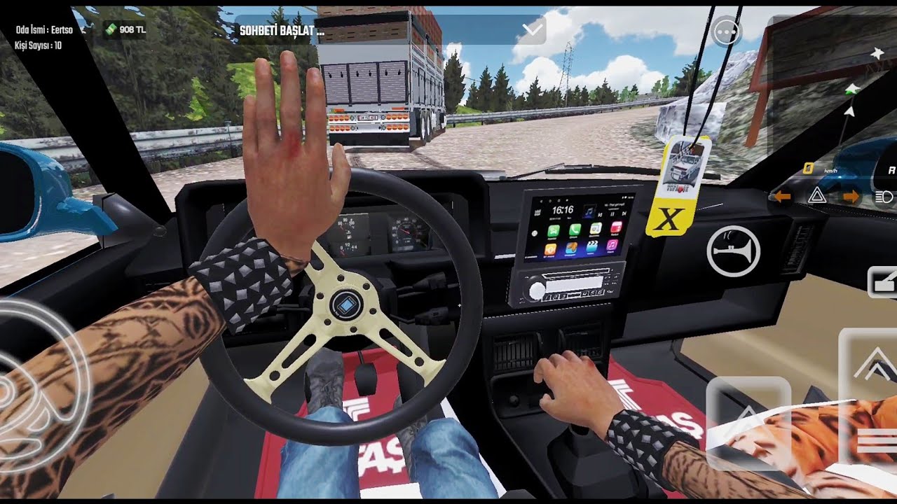 🚘Etiket Tofask MULTIPLAYER Gameplay ✅️  Tofaș Sahin🚦 City gameplay with other players