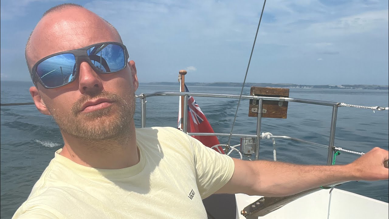 First Solo Sail + Cheap Auto Helm Alternative
