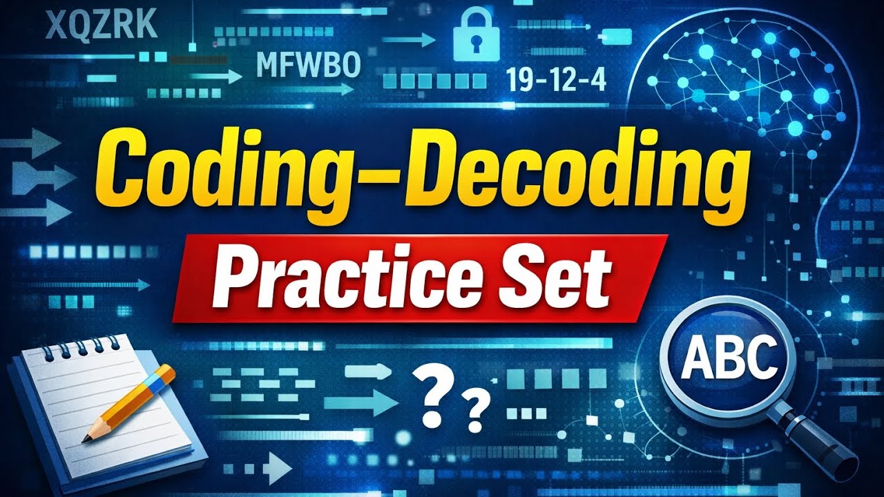Practice Set of Coding -Decoding 