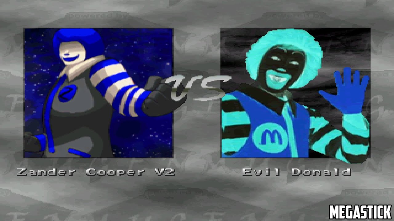 Zander Cooper V2 Vs Evil Donald Team - Mugen