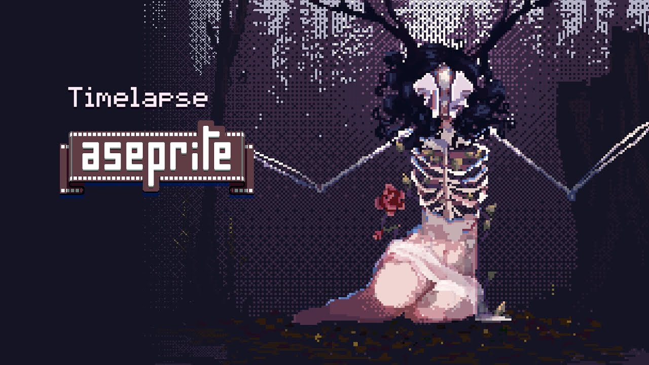 Pouring My Guts Out - Pixel Art Timelapse w/ Aseprite