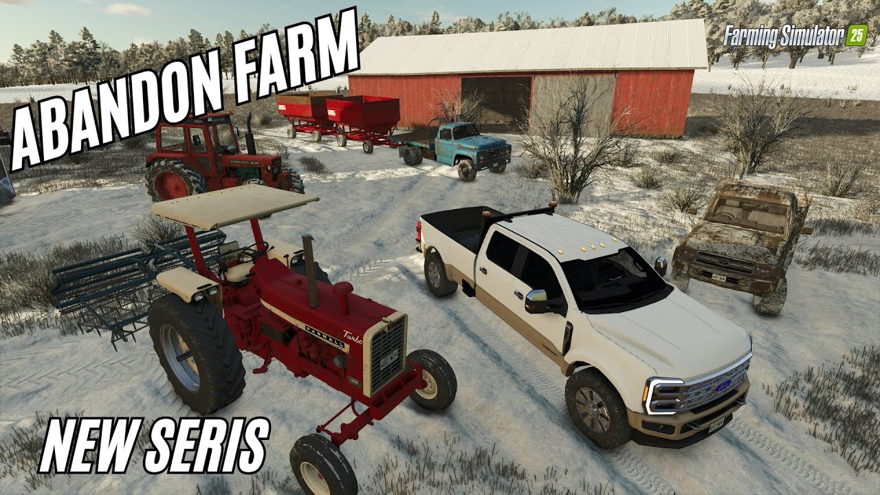 I bought an ABANDON FROZEN Farm in Montana. ep1