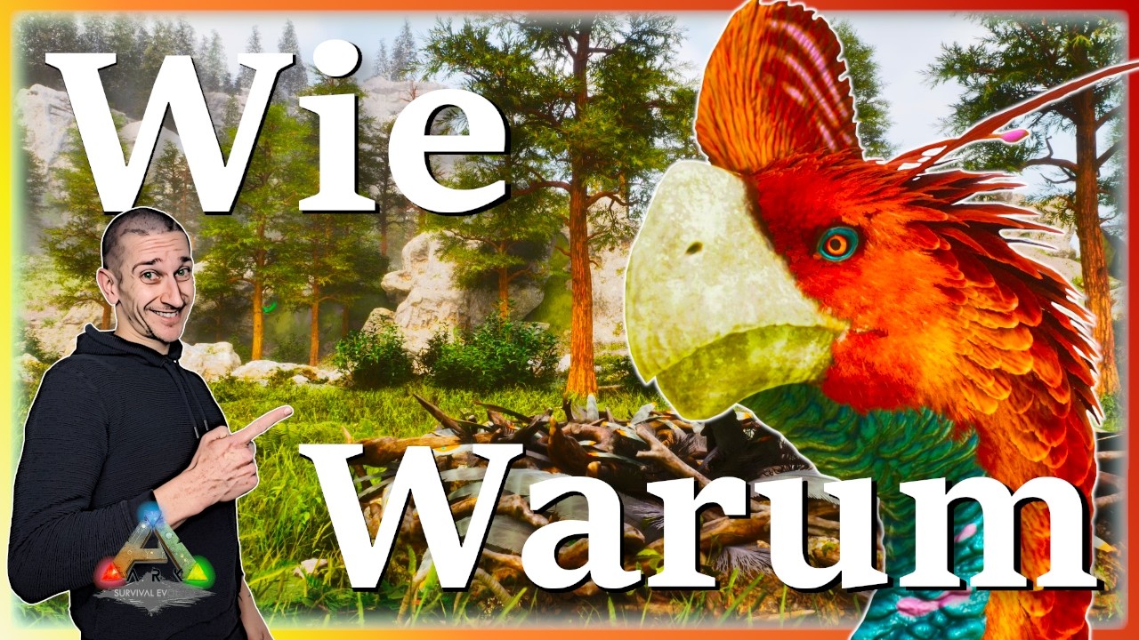 ARK Taming Guide | Gigantoraptor zähmen & seine Fähigkeiten mit Humor