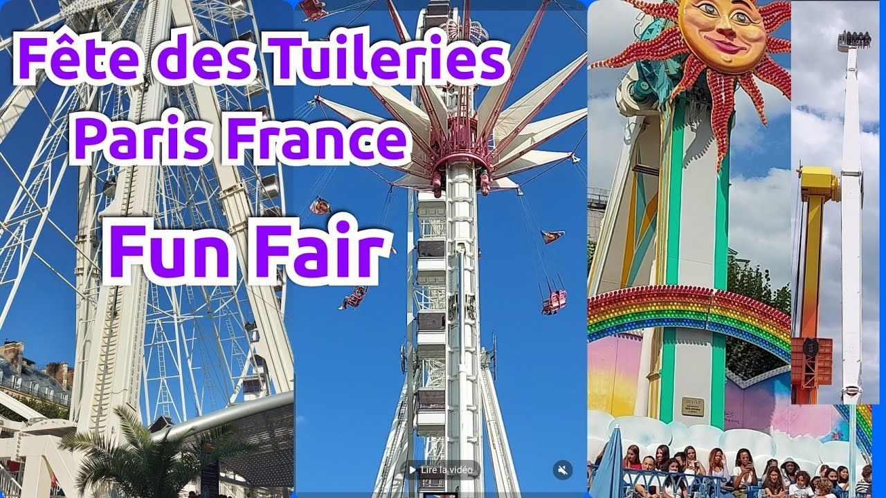 Fête des Tuileries Paris France/Fête Foraine/Fun Fair/Summer Festival