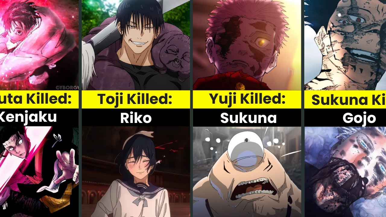 Who Killed Whom in Jujutsu Kaisen (Updated)
