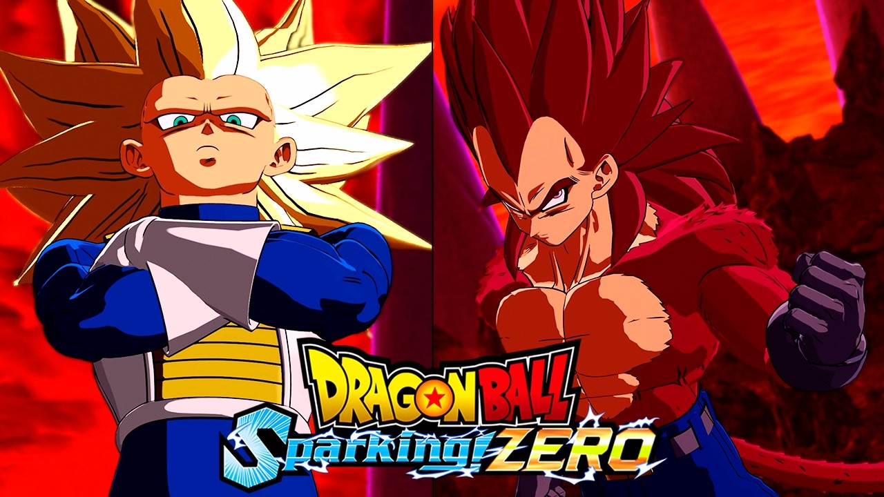 DRAGON BALL Sparking ZERO - Vegeta DAIMA Todas las transformaciones y ataques definitivos (4K 60fps)