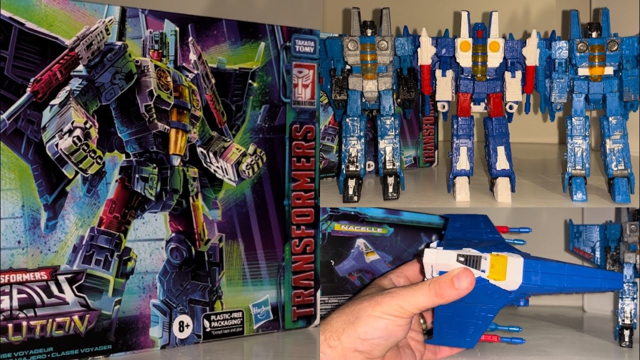 Transformers legacy evolution Nacelle review. Exclusive war for cybertron voyager tetra jet