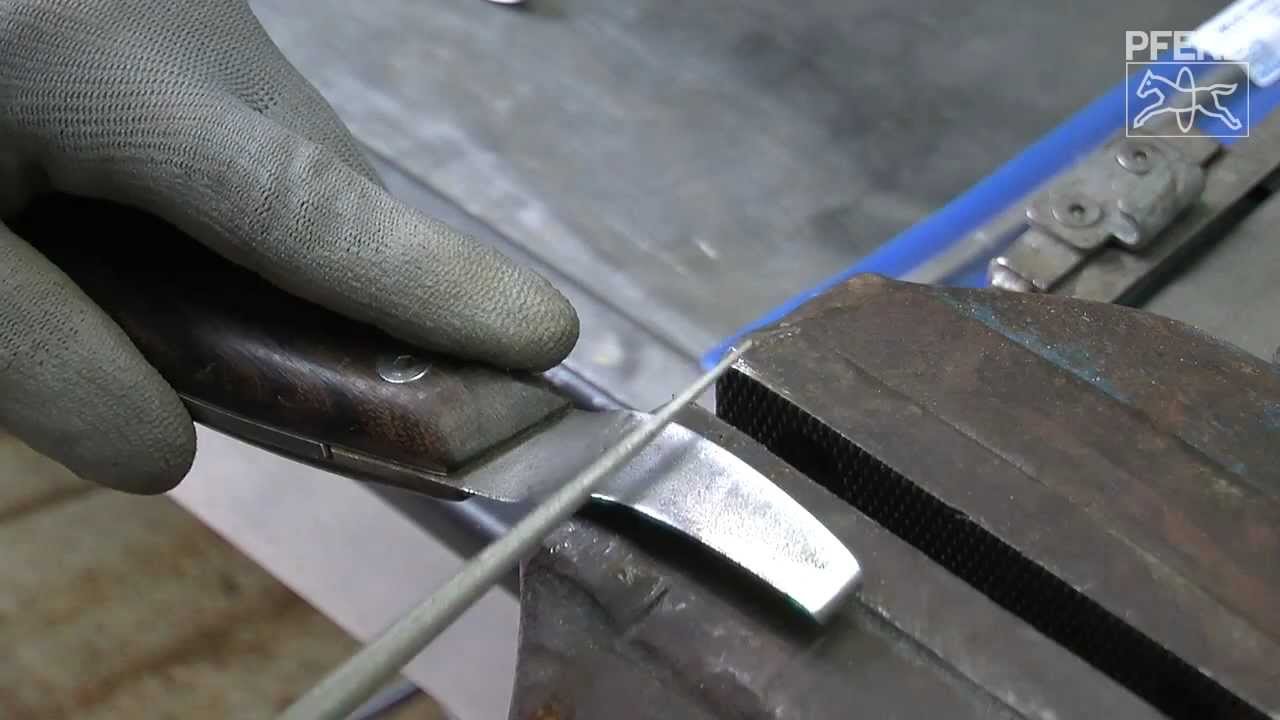 Afilado de legras con limas diamantadas PFERD