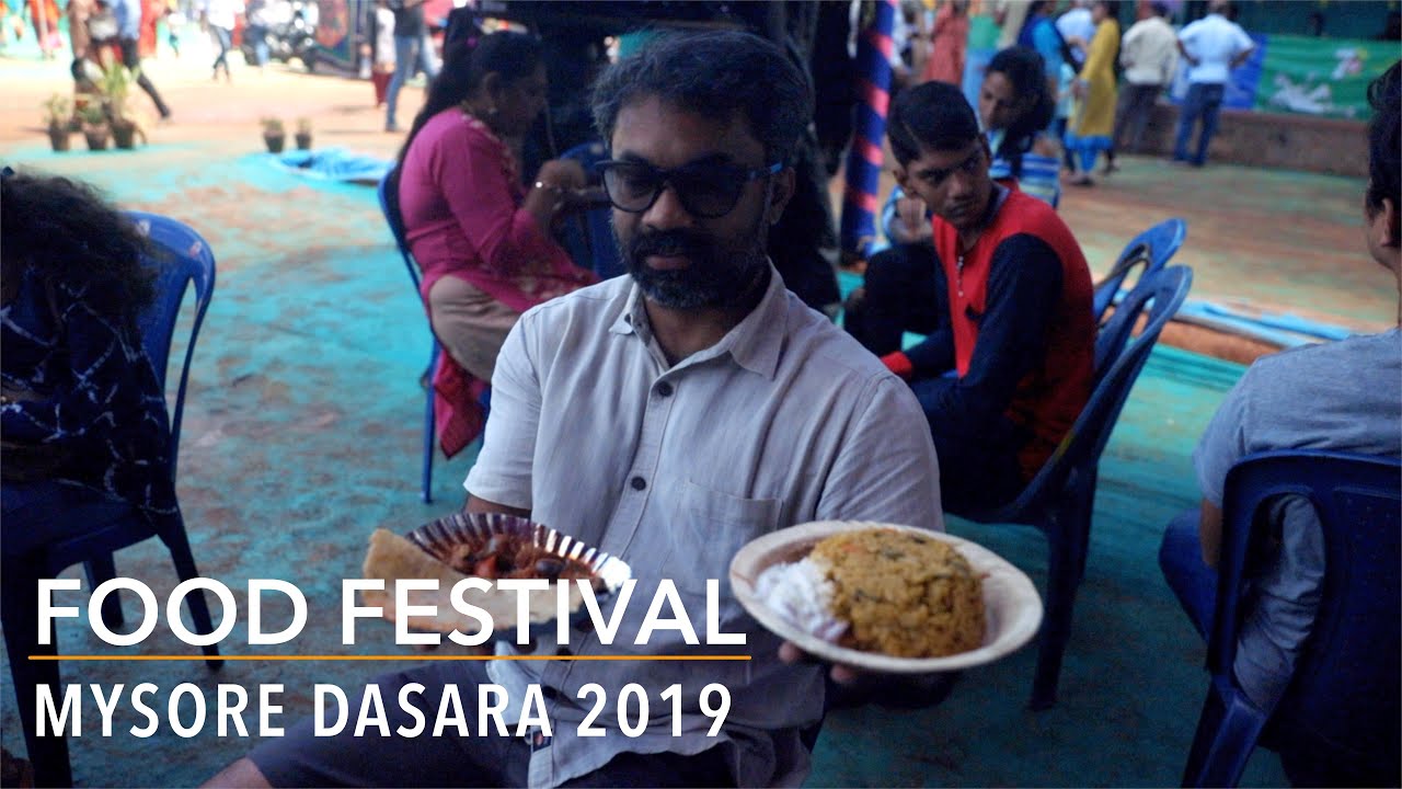 Food Festival / Aahara Mela | Mysore Dasara Vlog 2019