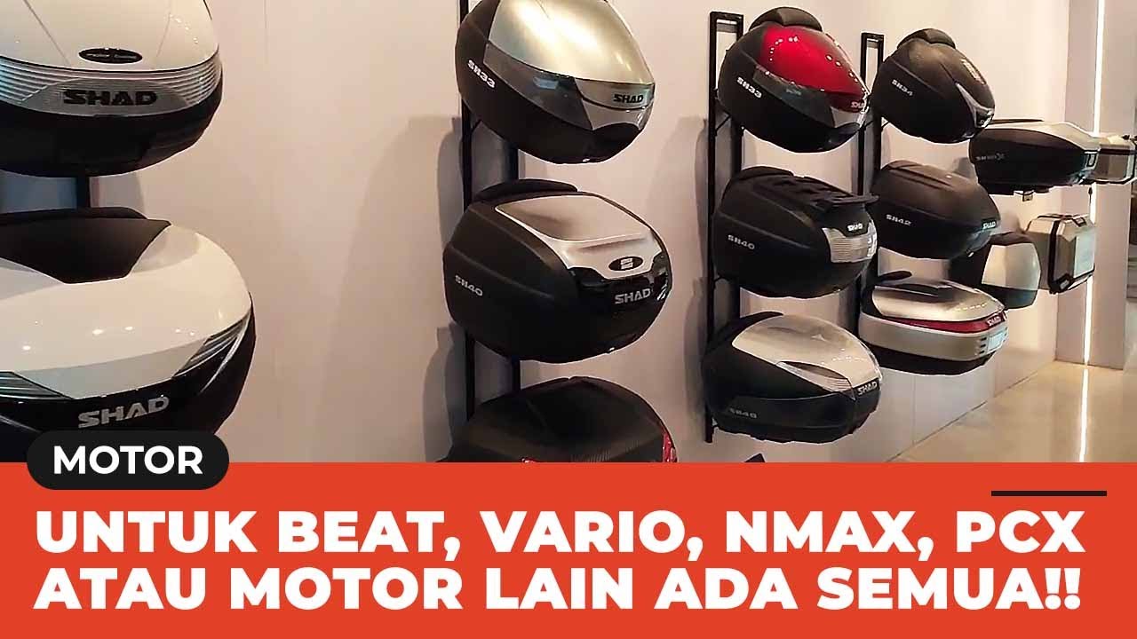 Rekomendasi Box Motor SHAD Untuk Mudik Lebaran 2023