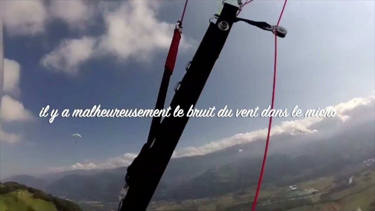 642 - J'emmène  des amis faire un bapteme parapente/entre2 enregistrements