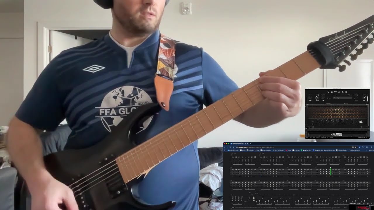 Strapping Young Lad - S*** Storm - Guitar Cover