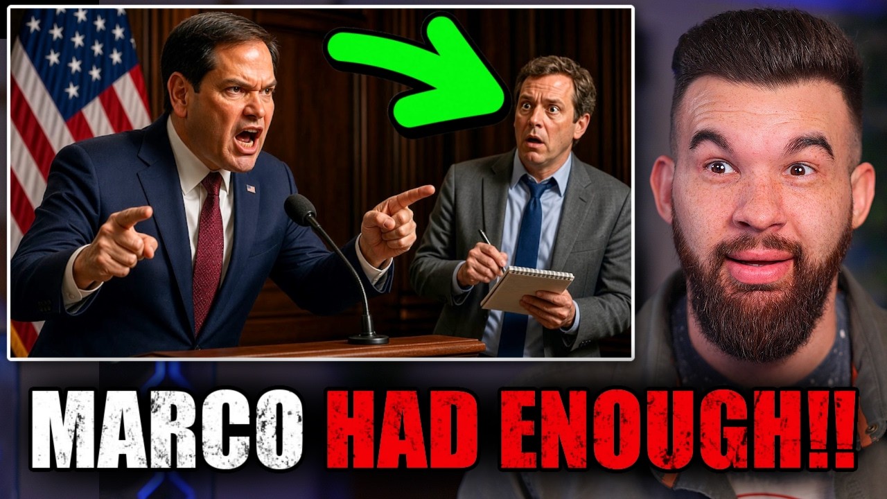 Marco Rubio ma dość i całkowicie miażdży pewnego siebie reportera