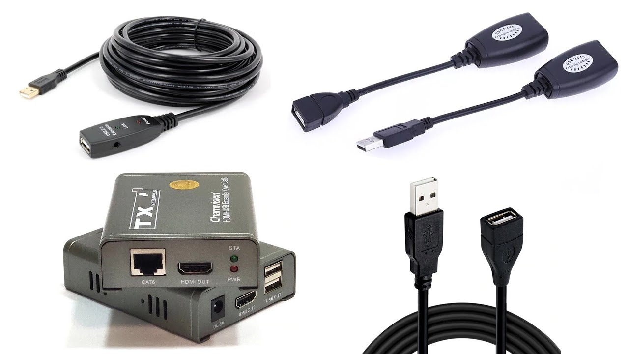 Extensor usb: 4 formas diferentes de se estender um sinal usb