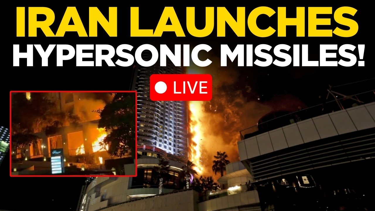 IRAN ATTACKS LIVE | Tehran Confirms Use of New Hypersonic Missiles in Massive Retaliatory Strike
