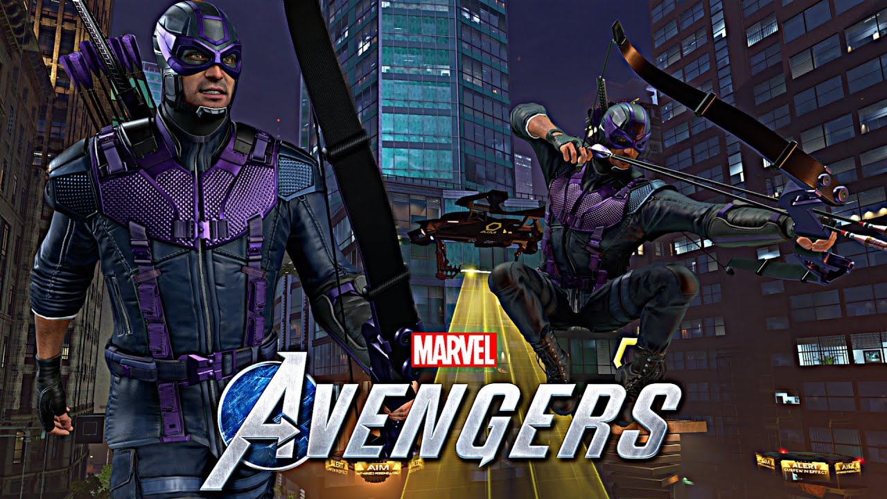 Marvel's Avengers Game - Hawkeye Free Roam Gameplay!