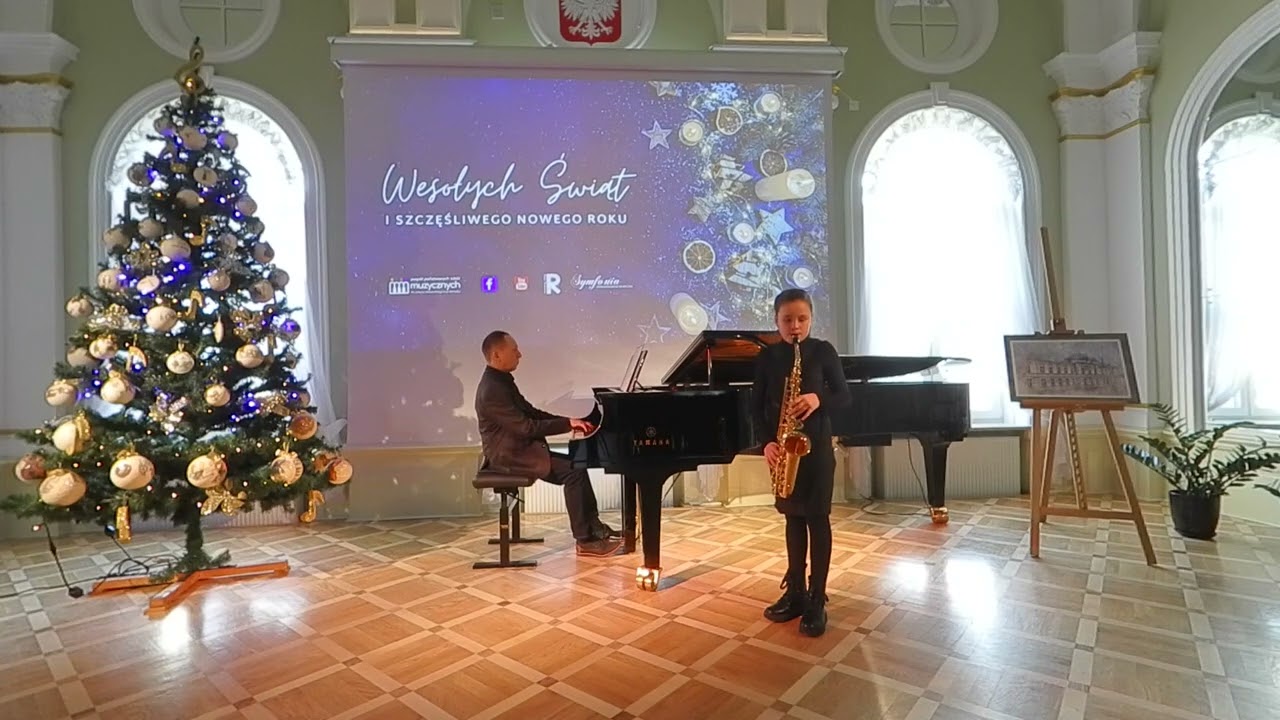 Gabriela Kowalik - saksofon / Wojciech Majchrowicz - fortepian / W żłobie leży