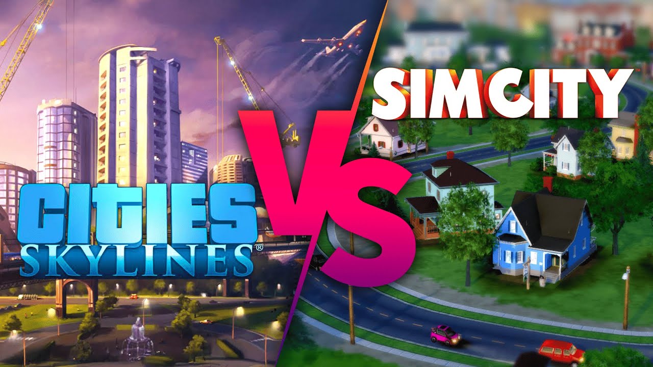 SIMCITY VS CITIES SKYLINES - Comparando Games