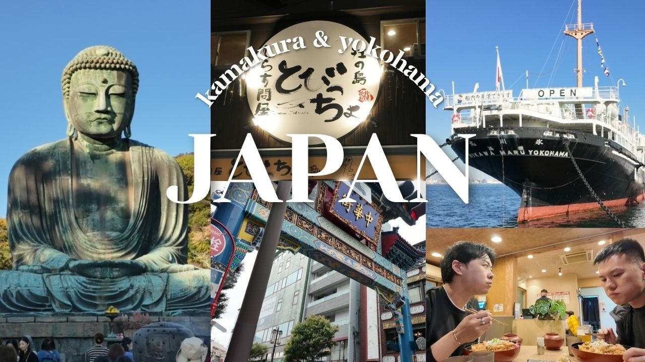 Japan Vlog Part 3 | kamakura 🚃, yokohama & shopping 🛍️, LOST bar 🍸