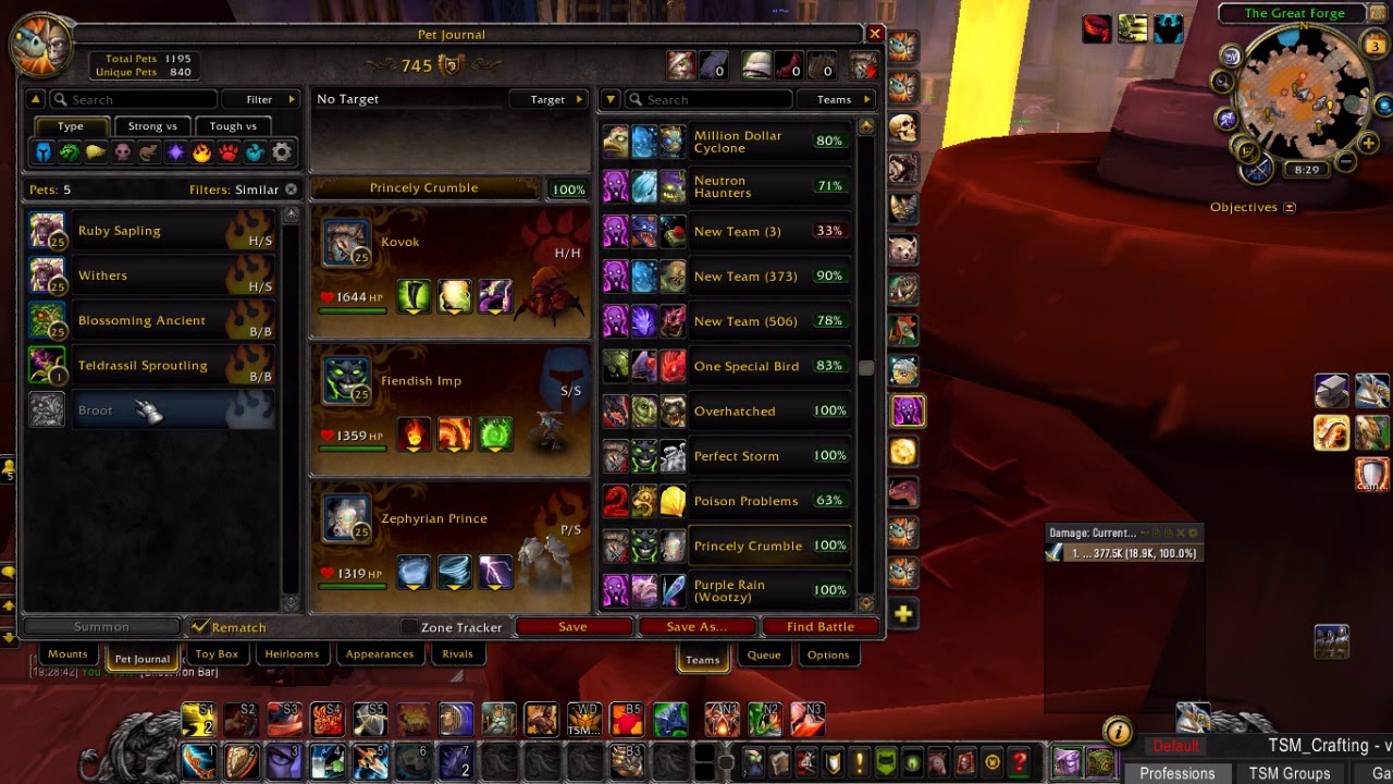 Top 30 Tier 1 PVP Pet Battle Pets 7.3