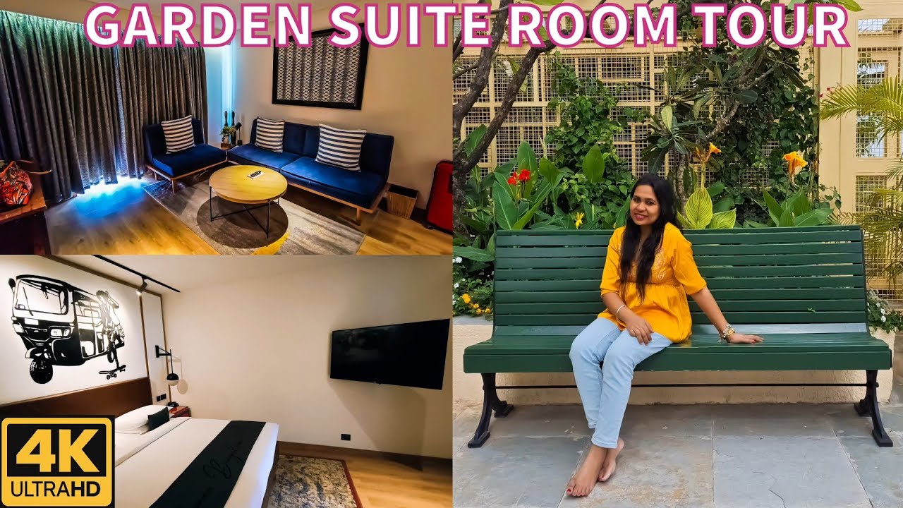 Hyatt Centric MG Road Bangalore | Garden Suite Room Tour with Private Terrace 🌿 | 4K Luxury Stay