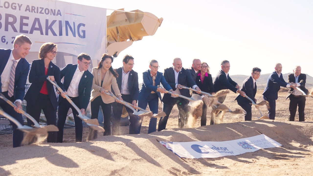 AMKOR TECHNOLOGY BREAKS GROUND ON NEW SEMICONDUCTOR ADVANCED PACKAGING AND TEST FACILITY IN ARIZONA