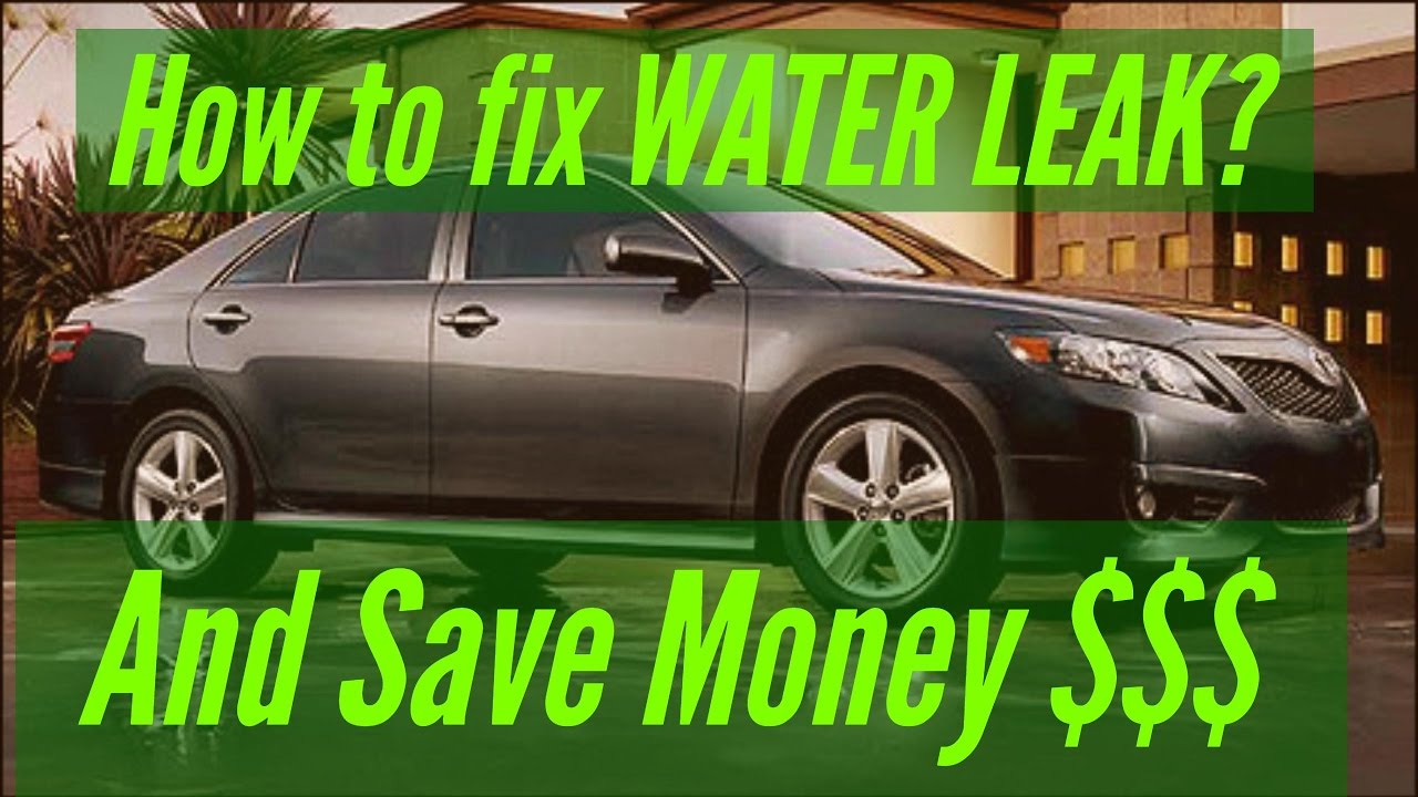 2010 Toyota Camry Water Leak in Front & Rear Passenger Floor