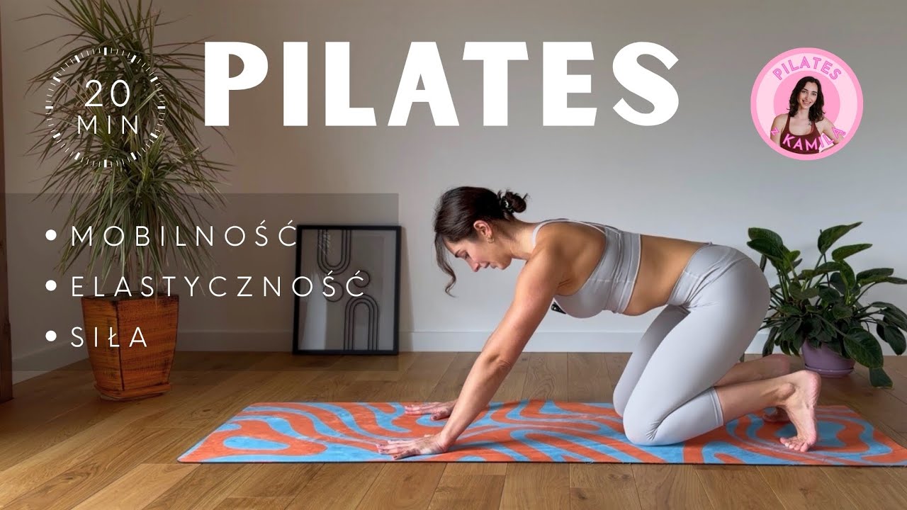 20 MIN TRENING na całe ciało | PILATES, mobilizacja i rozciąganie w jednym! 