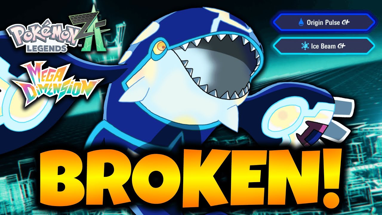 Primal Kyogre is INSANELY OP in Pokémon Legends Z-A Ranked Battles