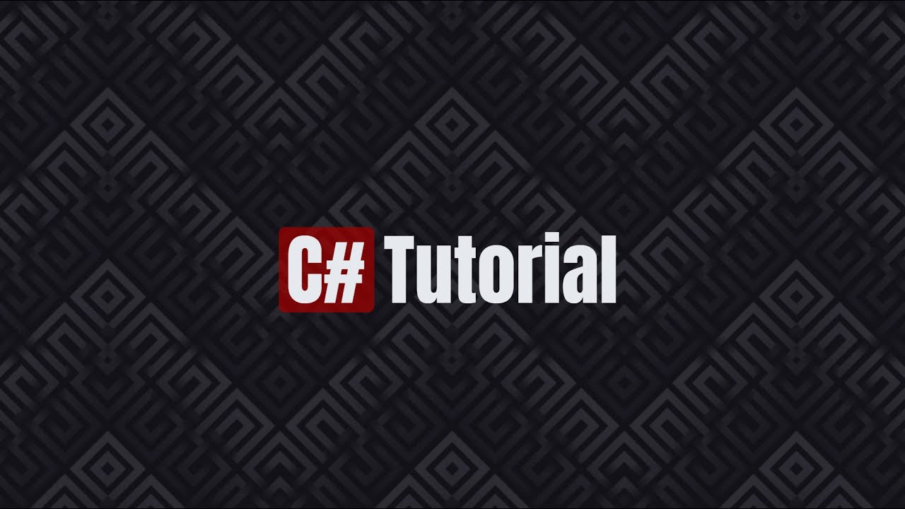 C# Tutorial #001 - Hallo Welt [Deutsch] [HD]