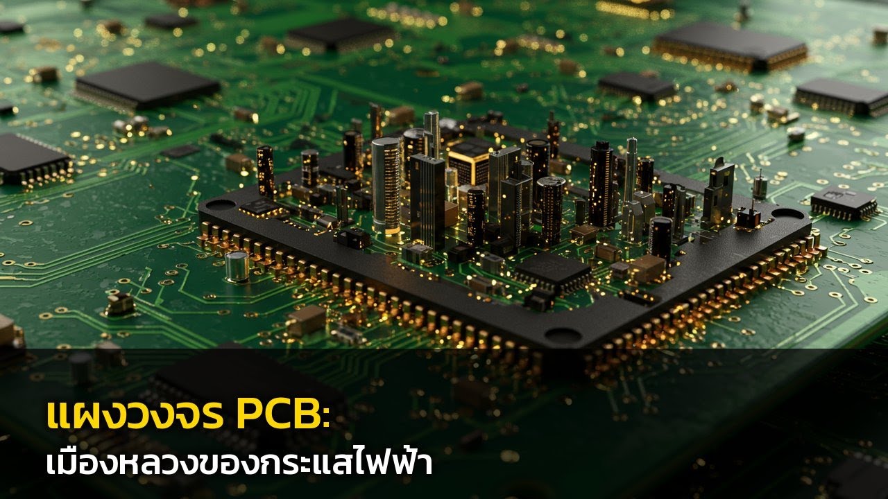✨ แผงวงจร PCB: เมืองหลวงของกระแสไฟฟ้า