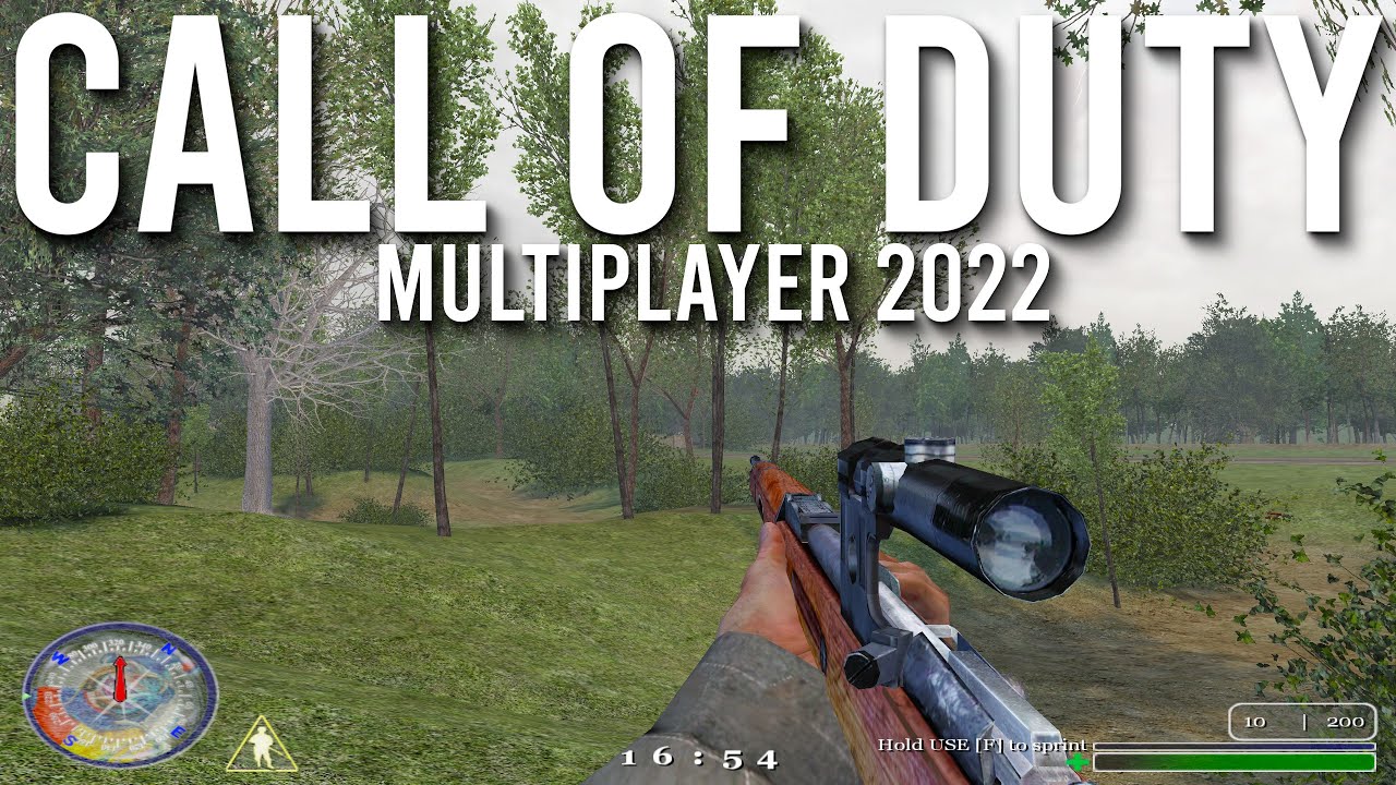 Call of Duty 1 Multiplayer In 2022 | 4K